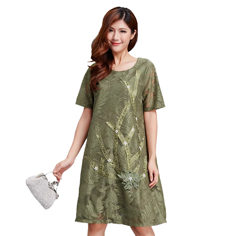 Летнее платье Большие размеры 2018 платья для женщин 4xl 5xl 6xl vestido femme ete корейский с