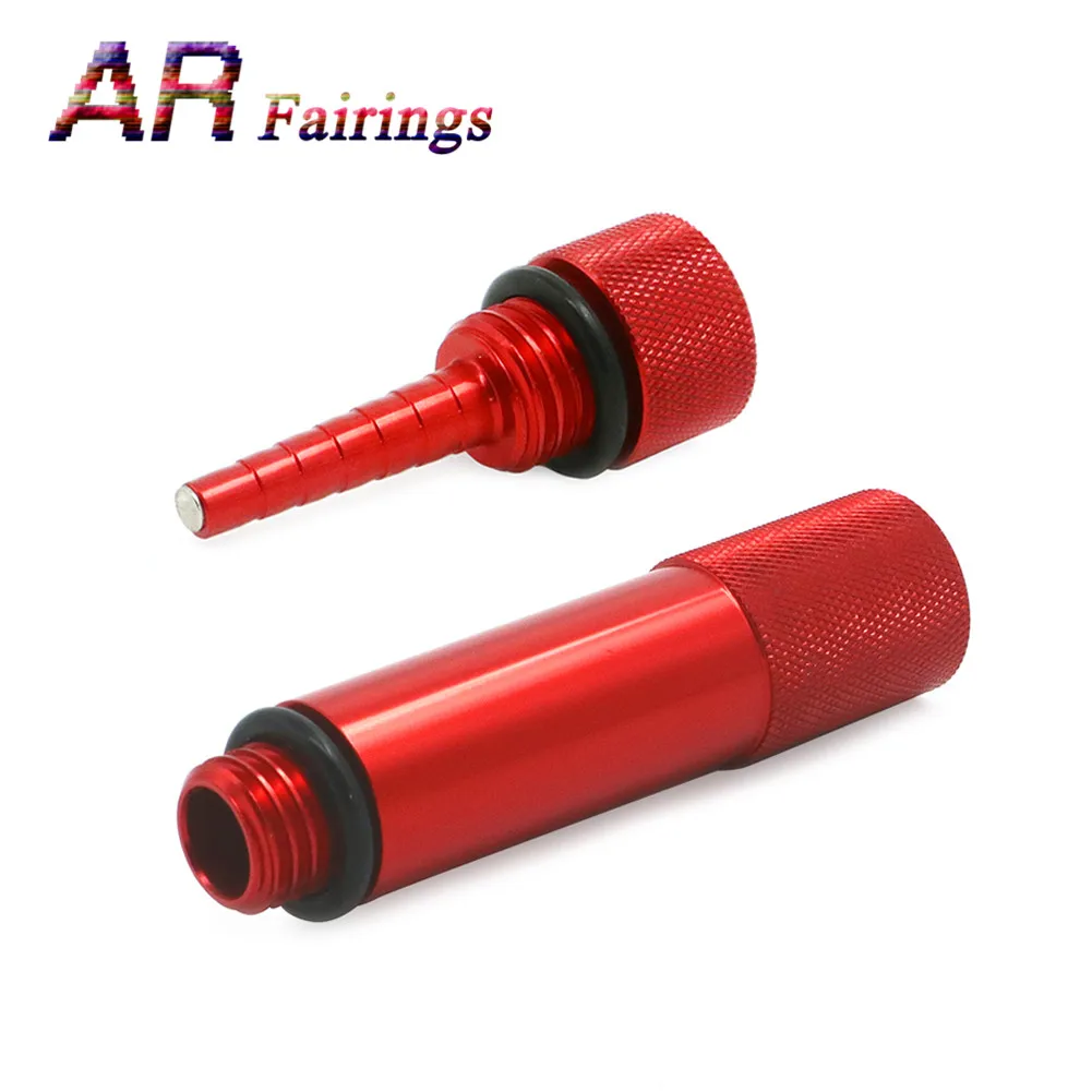 For Honda Generator eu2000i Extended Run Gas Cap Oil Tube Fill Magnetic Dipstick Aluminium Red Silver Black | Автомобили и