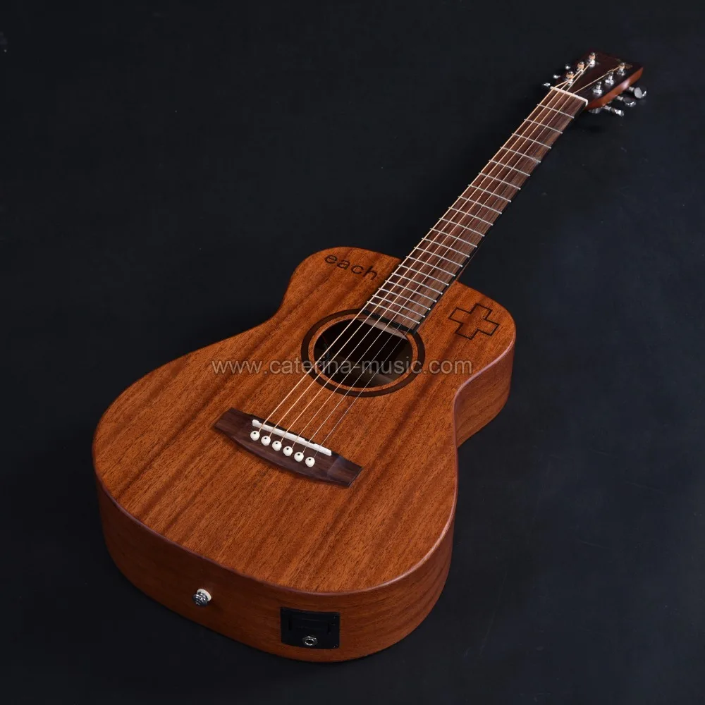 34 &quotДорожная гитара Детская может сделать логотип по вашему запросу|travel guitar|guitare