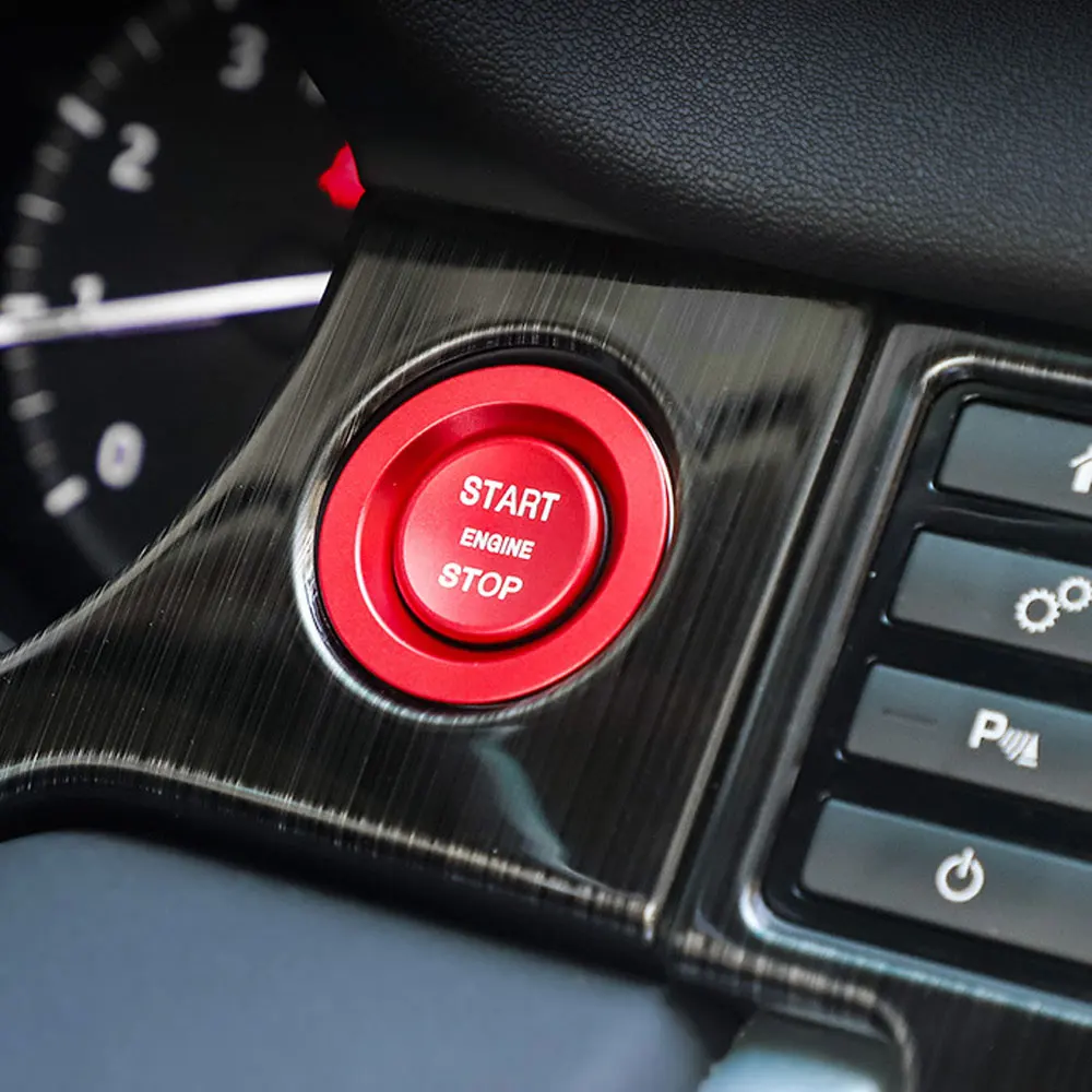 Алюминиевая крышка зажигания для Land Rover Range Jaguar XF F PACE 2016 2018 2 шт. аксессуары