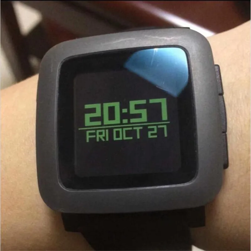 ZycBeautiful умные часы для iPhone и Android, многофункциональные умные спортивные часы PEBBLE Time, водонепроницаемые 5-атм