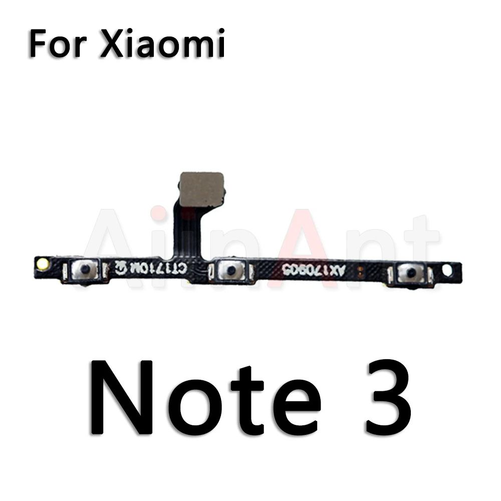 Гибкий кабель питания AiinAnt для Xiaomi mi Note Max mi x 1 2 2s 3 Pro A2 A1 Lite power Flex - Цвет: For Xiaomi Mi Note 3