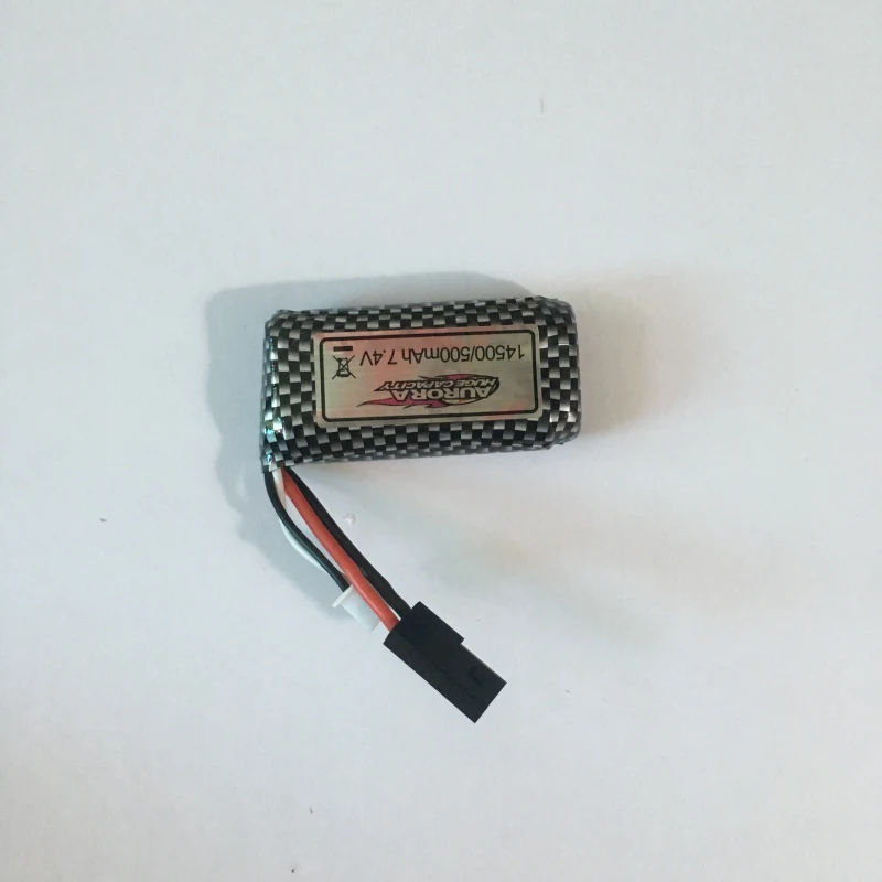 9136 1/16 2,4G 4WD пульт дистанционного управления RC автомобиль 36 км/ч Bigfoot внедорожный грузовик модель запасных частей battery 7,4 В 500 мАч перезаряжаемая батарея