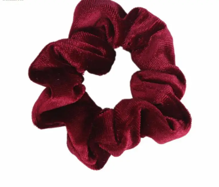 Super soft Velvet velvet rope Women's hair ring Hair tie rubber band |