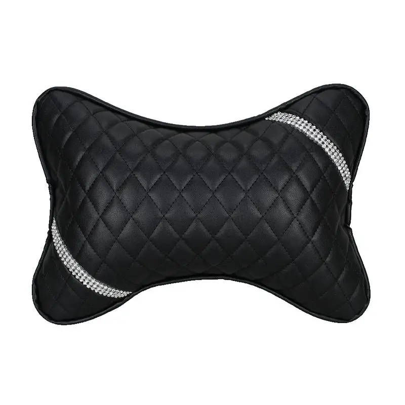 Шикарная шикарная подушка для отдыха на сидении автомобиля блестящая
