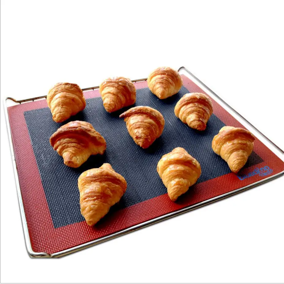 100% антипригарный коврик для выпечки хлеба гриля многоразовый легко чистится