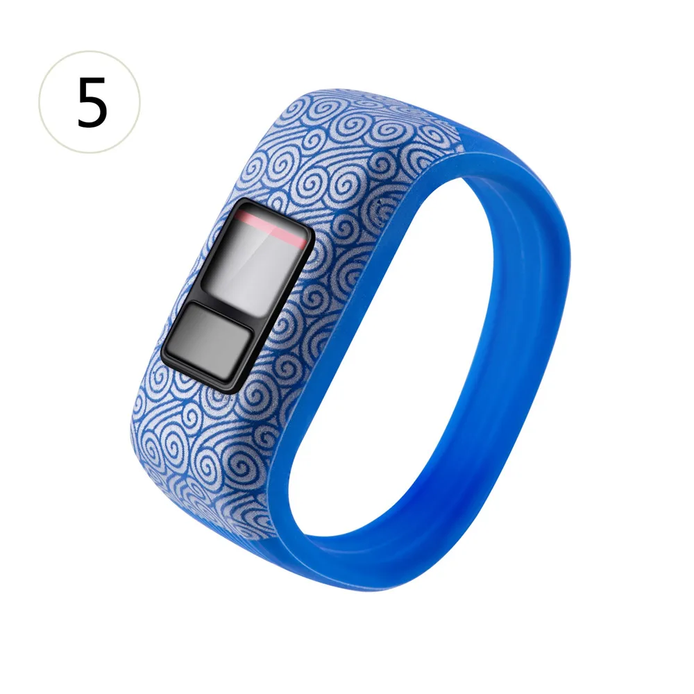 5 Силиконовый Напульсник для Garmin Vivofit JR JR2 vivofit 3 сменный трекер для активности большие/маленькие спортивные часы на браслете - Цвет: 5