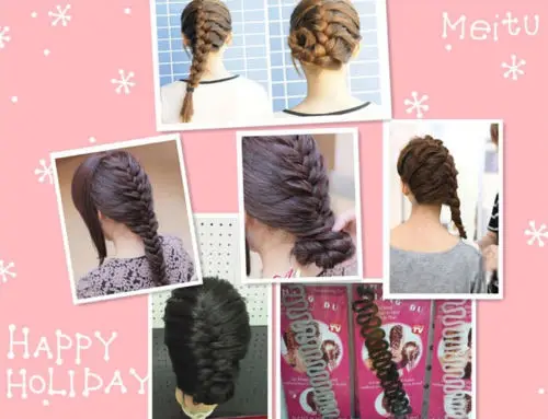 Спорт плетельной DIY косы / магия для укладки волос Bun бигуди инструмент чайник