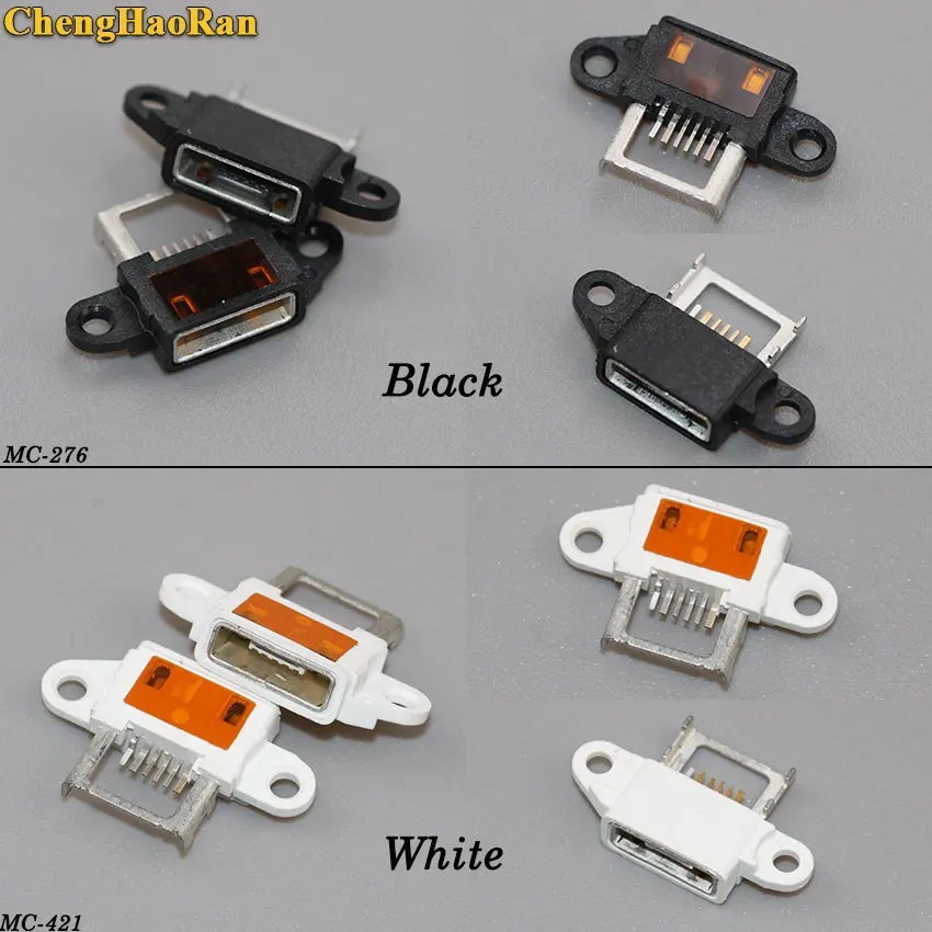 Разъем Micro usb ChengHaoRan для Xiaomi NOTE Mi USB разъем постоянного тока зарядки черный или