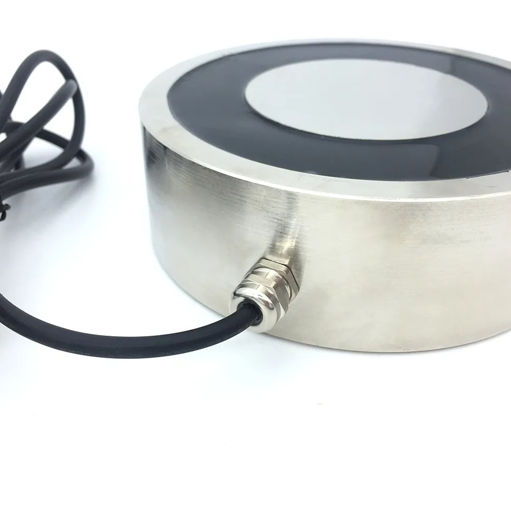 D150mm * H50mm 300 кг/3000N Холдинг Электрический магнит подъема электромагнитный присоска
