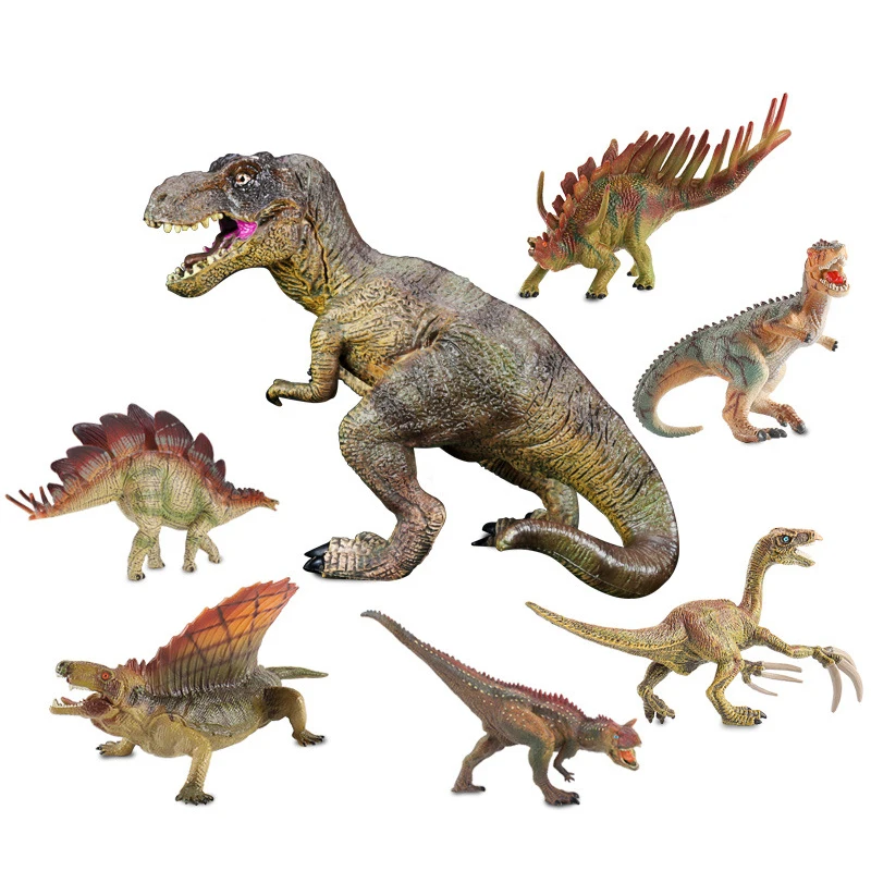 1 шт. детские игрушки динозавр модели тираннозавр рекс Птерозавр Велоцираптор