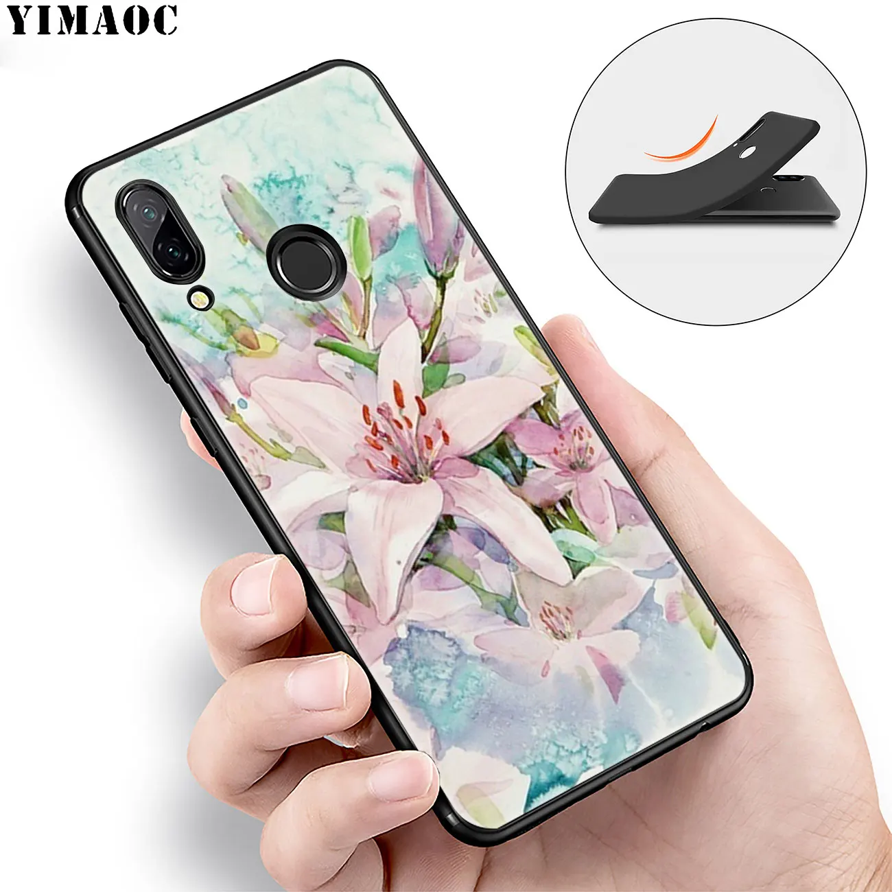 YIMAOC цветы маргаритки растения Мягкий силиконовый чехол для телефона Huawei Honor 20 Pro 8C