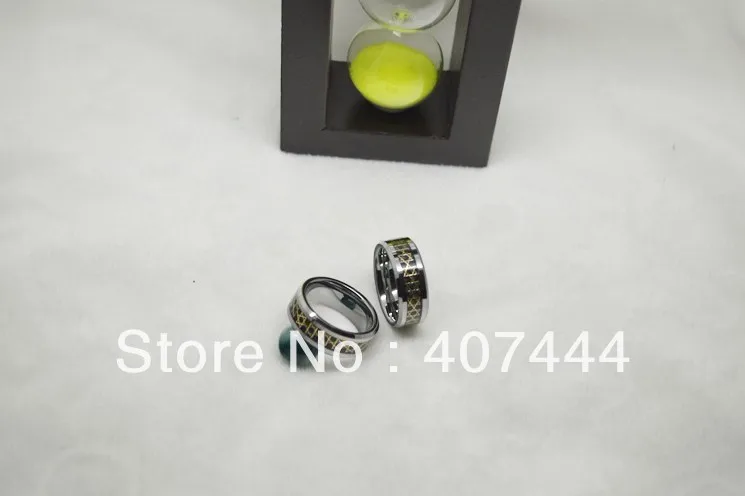 Бесплатная доставка США горячая Распродажа Новинка 8 мм мужское кольцо из