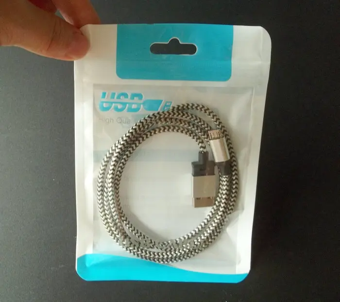 Пластиковый пакет на молнии для мобильного телефона USB-кабель 100 шт. 10 5 х15 см