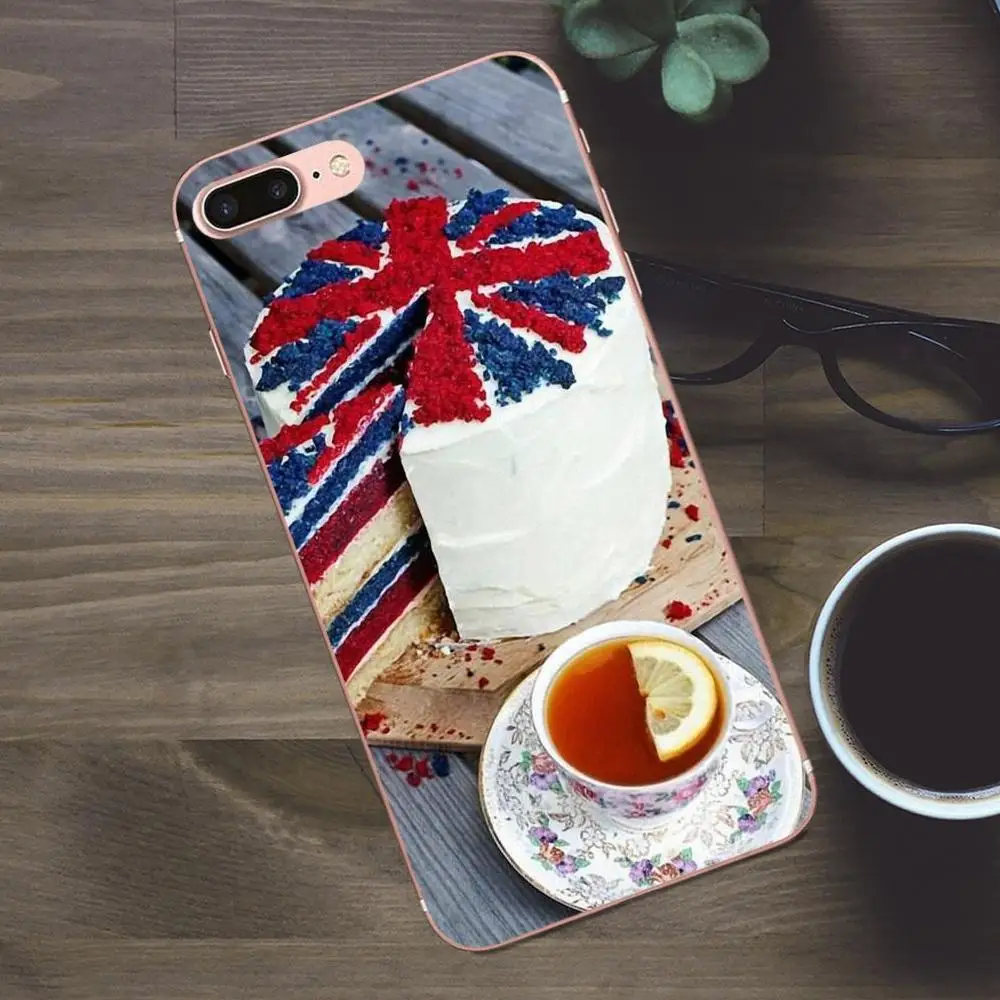Великобритании Gb британский флаг Англия TPU мобильного телефона для Apple IPhone X 4 4S 5 5C SE, 6, 6 S, 7, 8 Plus Galaxy A3 A5 J1 J2 J3 J5 J7