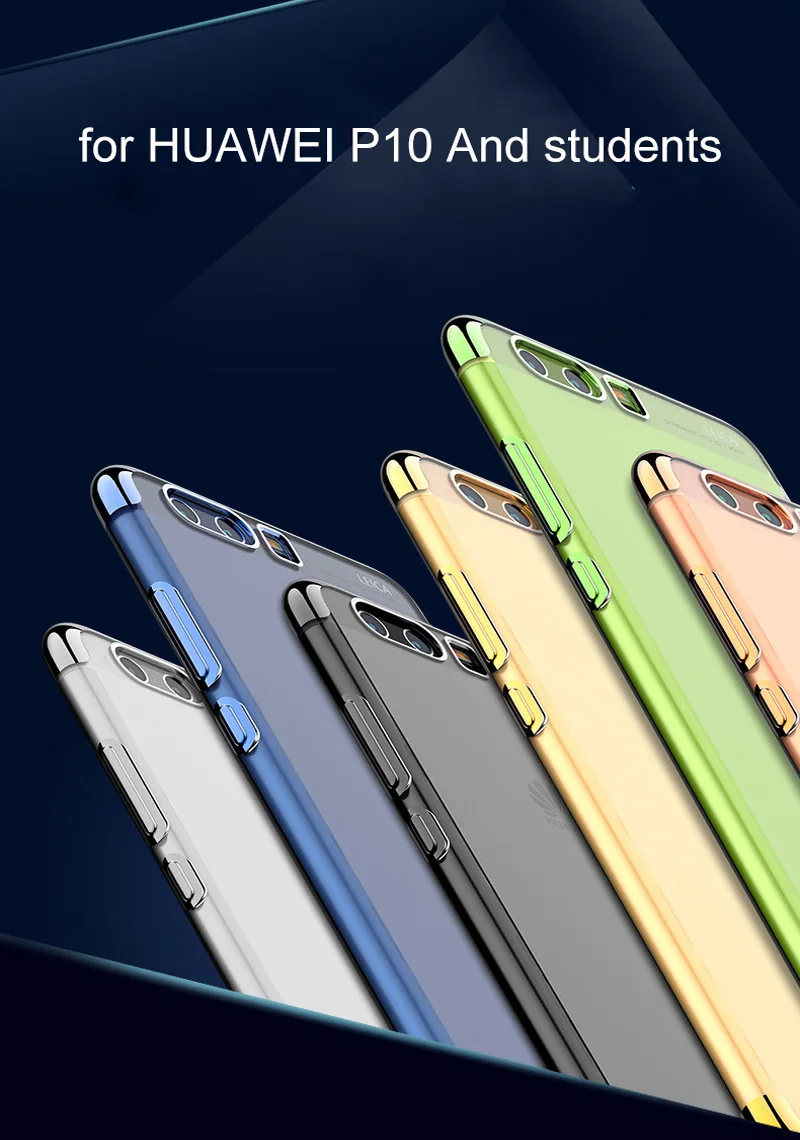 SIXEVE силиконовый прозрачный чехол для Huawei P8 P9 P10 P20 Lite Plus honor 8 9 Lite 10 V9 играть Коврики 8 9 10 Pro Чехол Мягкий чехол с покрытием и рамкой