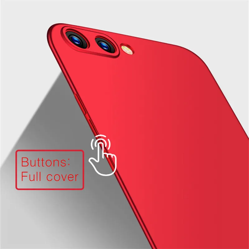 Чехол Honor V10 для Huawei honor v10 чехол Mofi Жесткий huawei View 10 из поликарбоната однотонный