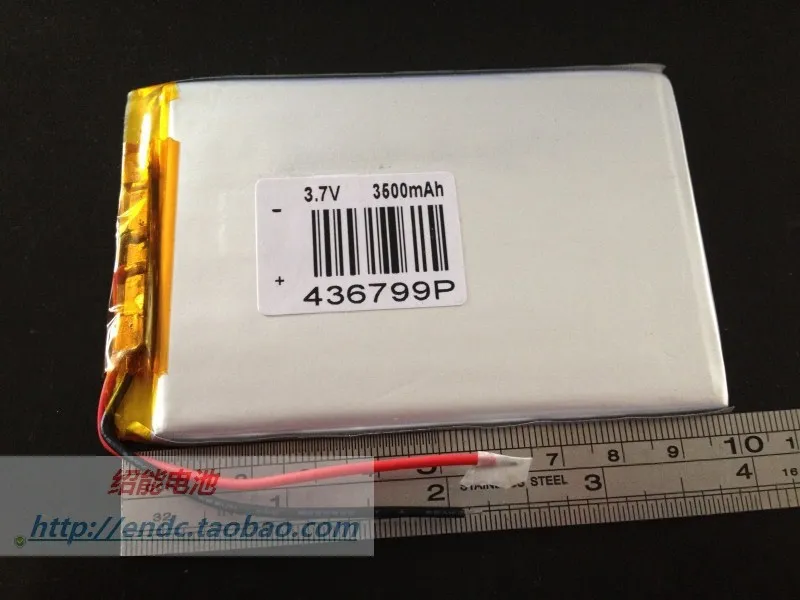 3.7V lithium polymer battery 436799P 3500mah MID pda ebook MP4 / 5 | Компьютеры и офис