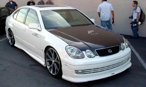 Для LEXUS GS300 GS430 S160(1998-2004) JPA Стиль FRP стекловолокно передний/задний под спойлер губы/боковая юбка обвес комплект для LEXUS Racing