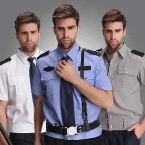 Новое поступление, одежда для безопасности, мужской костюм, рубашка, синяя мужская с коротким рукавом, рабочая одежда для больших и высоких мужчин, униформа, бесплатная доставка