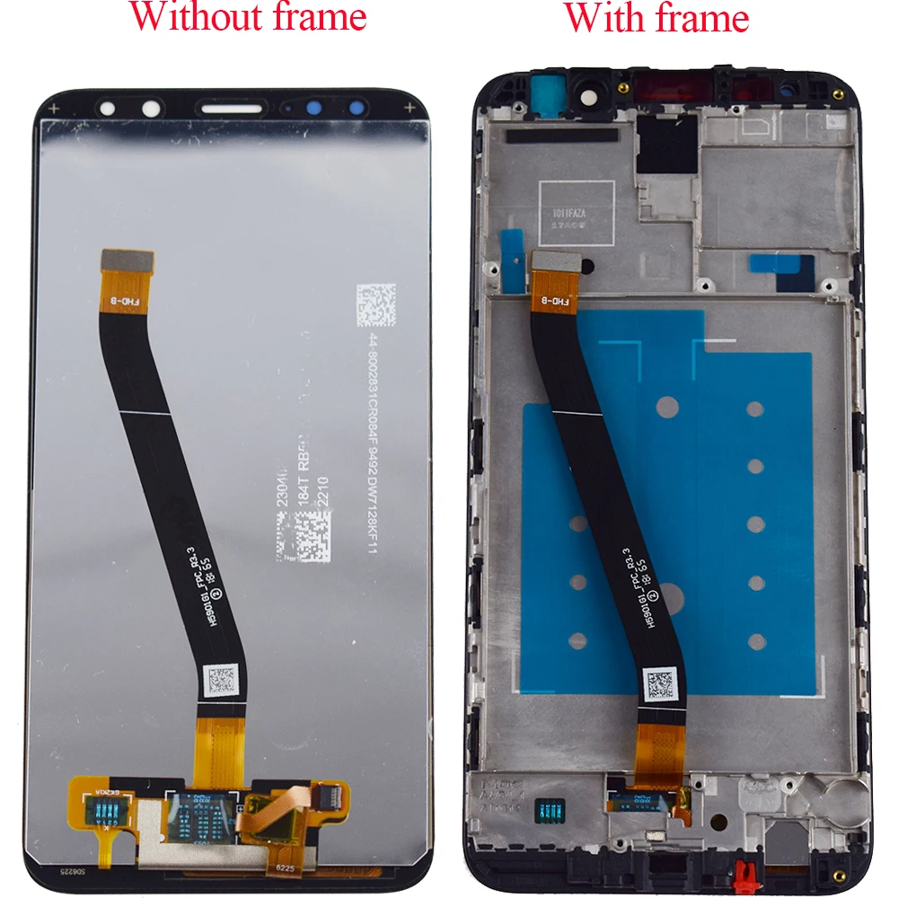 Для Huawei Mate 10 Lite ЖК дисплей сенсорный датчик экрана в сборе рамка для Maimang 6 G10/G10