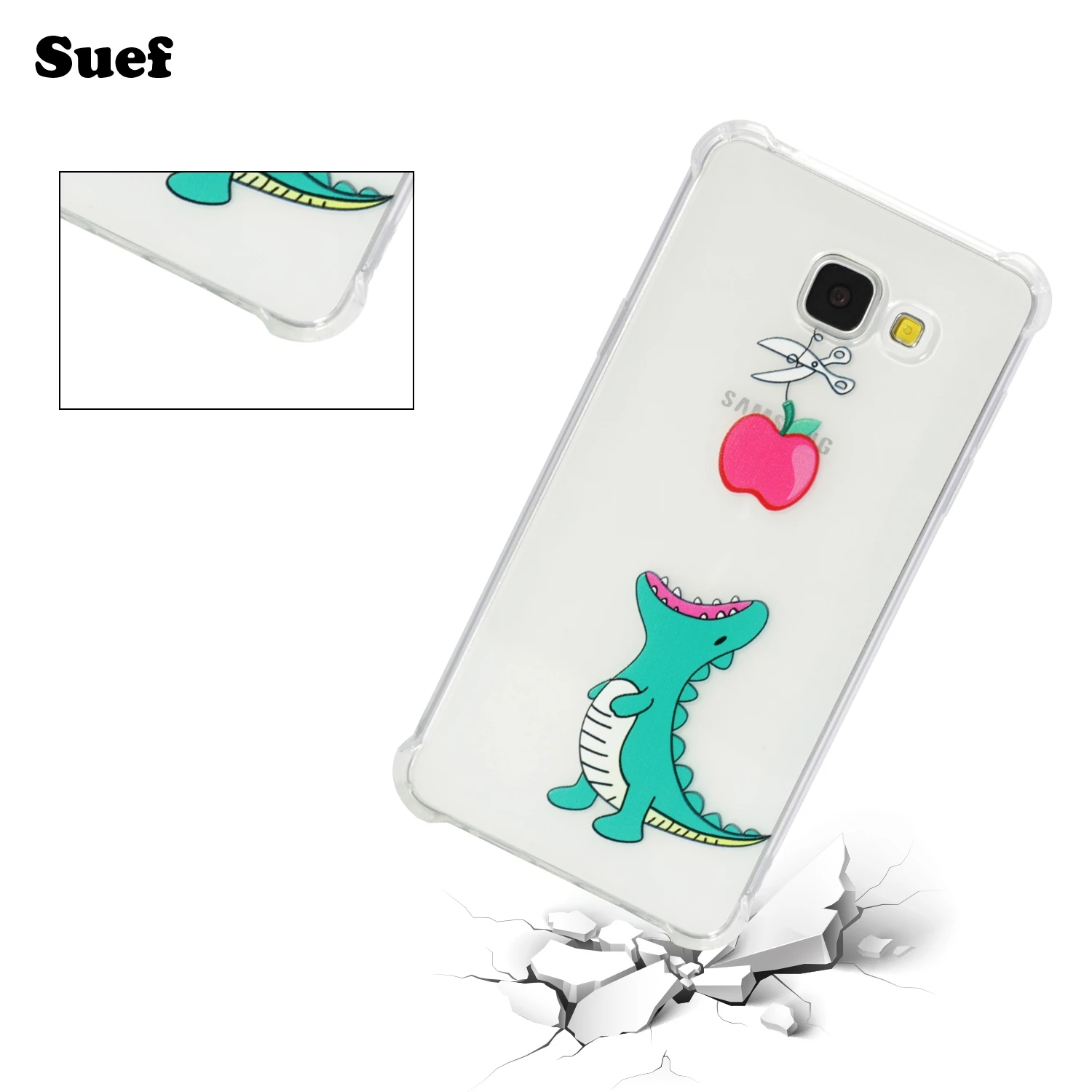 SM-A310M/DS Buffer Cover For SM-A310F/DS Samsung 310F 2016 Galaxy A3 SM-A310F Case SM-A310N0 |