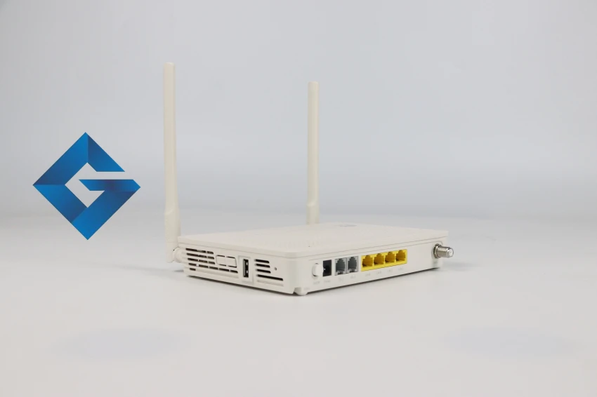 Оригинальный Hua wei GPON терминал ONU HG8247H5 с 2 голосовыми + 4GE WIFI CATV английская версия SC