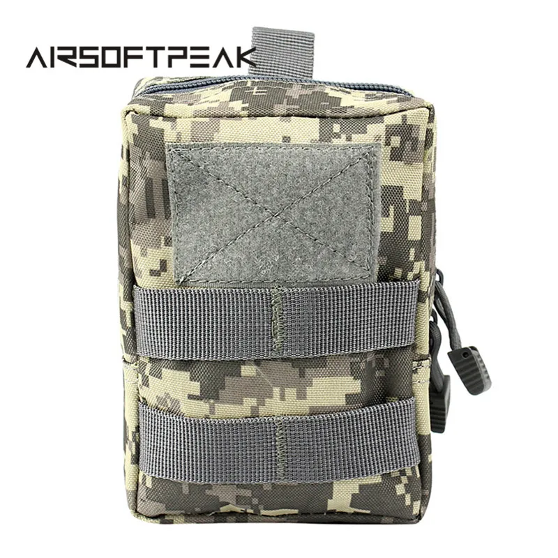 AIRSOFTPEAK Военной Molle Сумка Талии Тактический EDC Сумки Открытый Мешочек Талии Охотничьи Сумки Охотничий военный тактический мешок