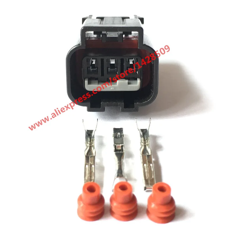 

50/100 Sets KPB016-03427 3 Pin Kum 62 Z 060 Connector Female Waterproof Plug