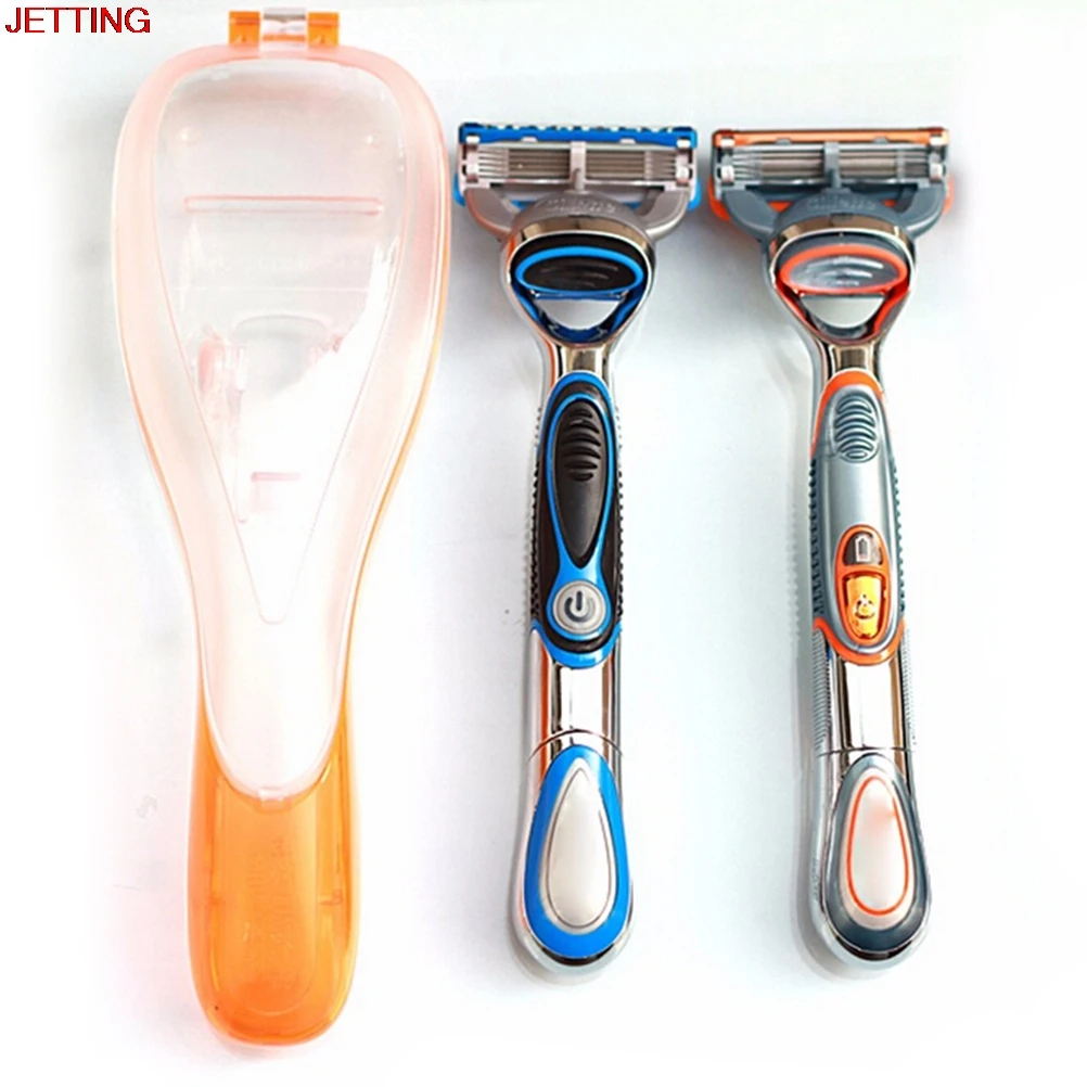 Новая синяя дорожная портативная бритвенная машинка для мужчин|female shaving machine|razor