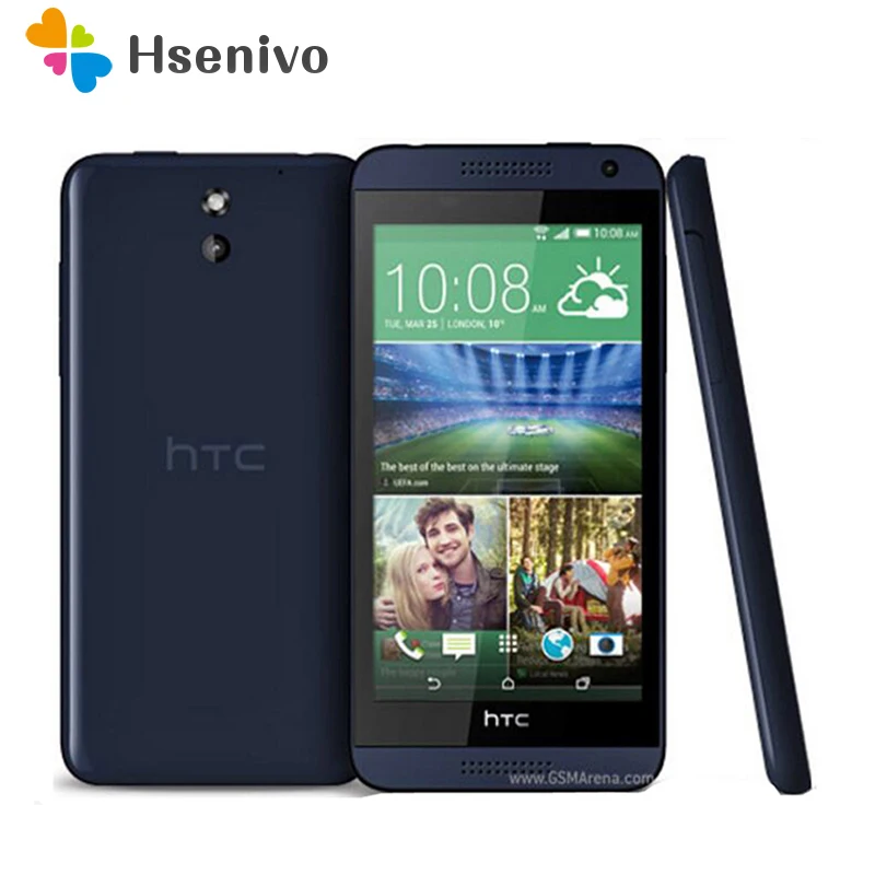 Восстановленный Оригинальный четырехъядерный телефон HTC Desire 610 сенсорный экран 4