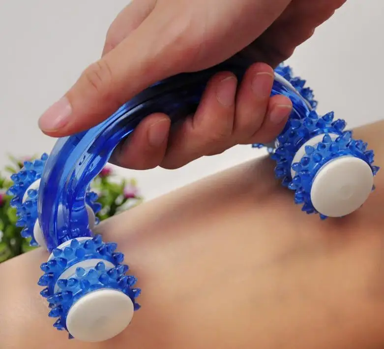 

HANRIVER Manual plastic body massager 8 round body massager rainbow eight rounds of lunar rover