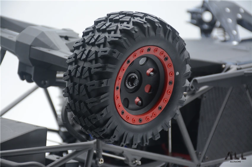 Алюминиевая AL7075 t6 прокладка адаптера гайки колеса для 1/7 Traxxas udr RC автозапчасти 4