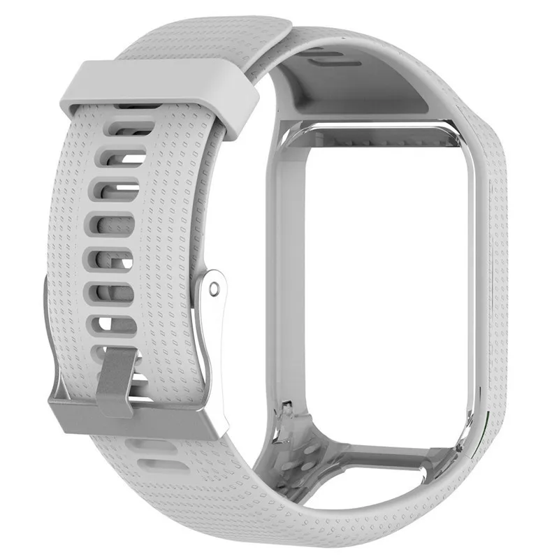 Ремешок силиконовый для наручных часов сменный Браслет TomTom Adventure Runner 2 Spark кардио