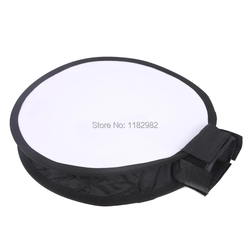 30 cm 2in 1 Portable Mini Round Studio Softbox Diffusers softbox Bag for Canon Nikon Sony Yongnuo 580 ex 430 SB600 | Электроника
