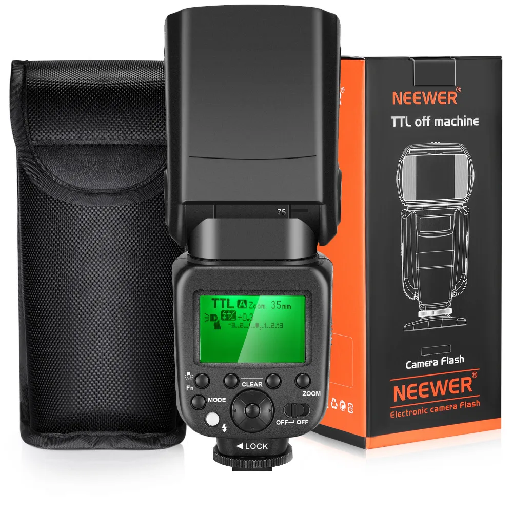 Вспышка Neewer TTL для Sony HSS 1/8000s GN58 Master Slave Speedlite Alpha A6000 A6300 A6500 A7 A7R камера 2 4G