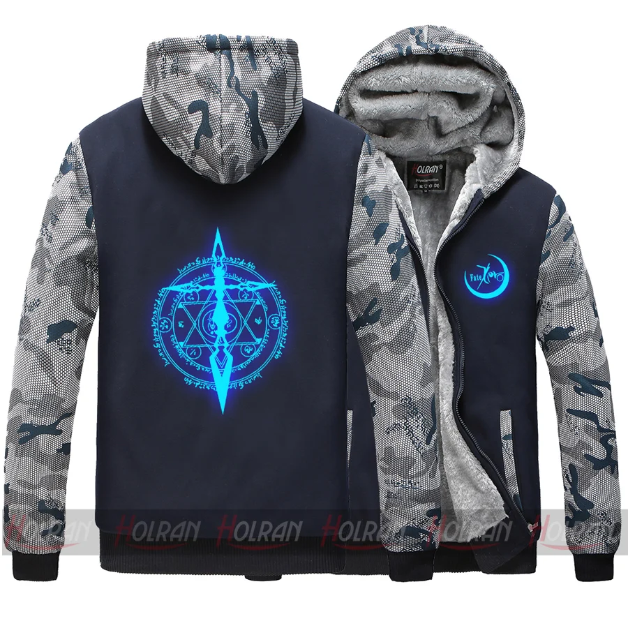 Fate stay night zero Saber/модный светящийся костюм для костюмированной вечеринки Куртка с