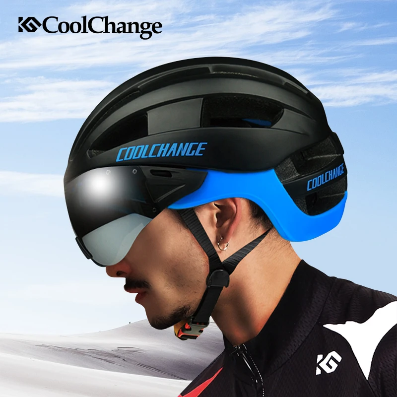 Велосипедный шлем CoolChange сверхлегкие ветрозащитные очки велосипедный