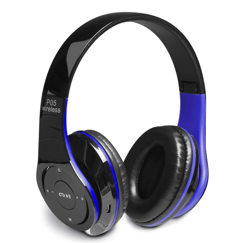 P05 Спортивная bluetooth гарнитура FM TF карта беспроводная мобильная шумоподавление