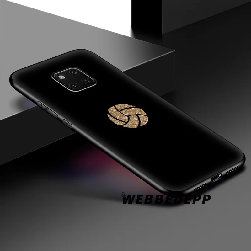 WEBBEDEPP Volleyball Sport Soft Silicone Case for Huawei Honor Mate 20 10 8X 8C 8 6A 7A 7X 7C Lite Pro TPU |