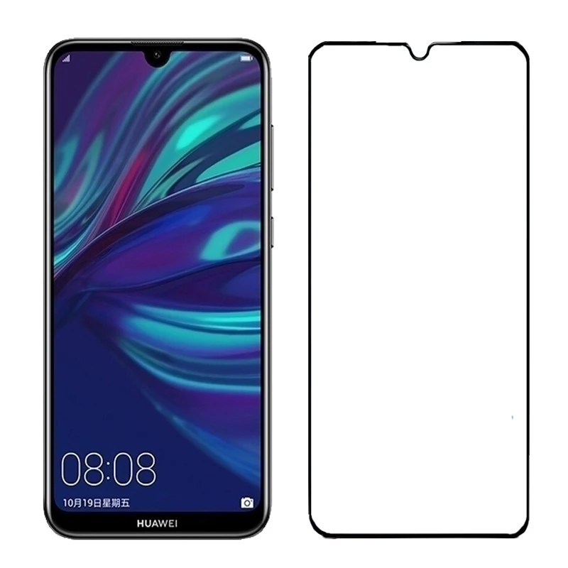 GerTong полное покрытие закаленное стекло для Huawei Mate 30 Lite Защита экрана 9H на телефон