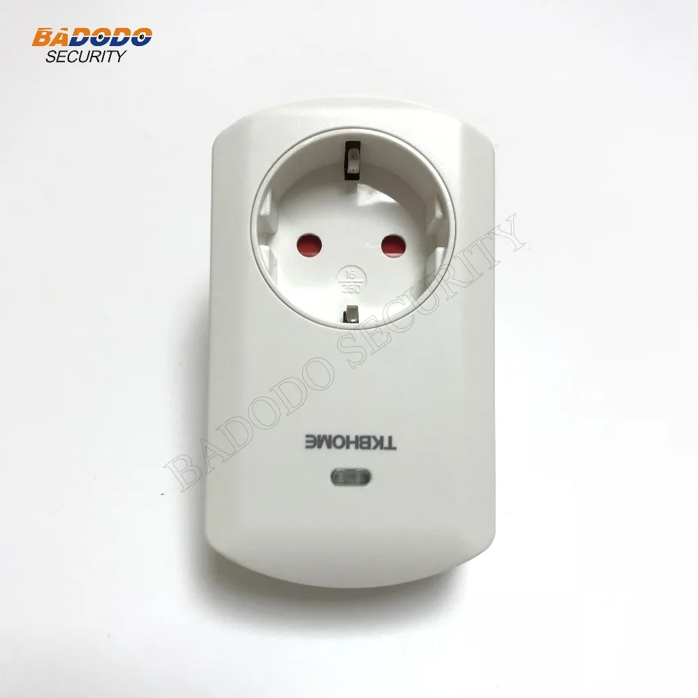 TZ69 Z Wave PLUS умная штепсельная Вилка для включения/выключения с функцией счетчика
