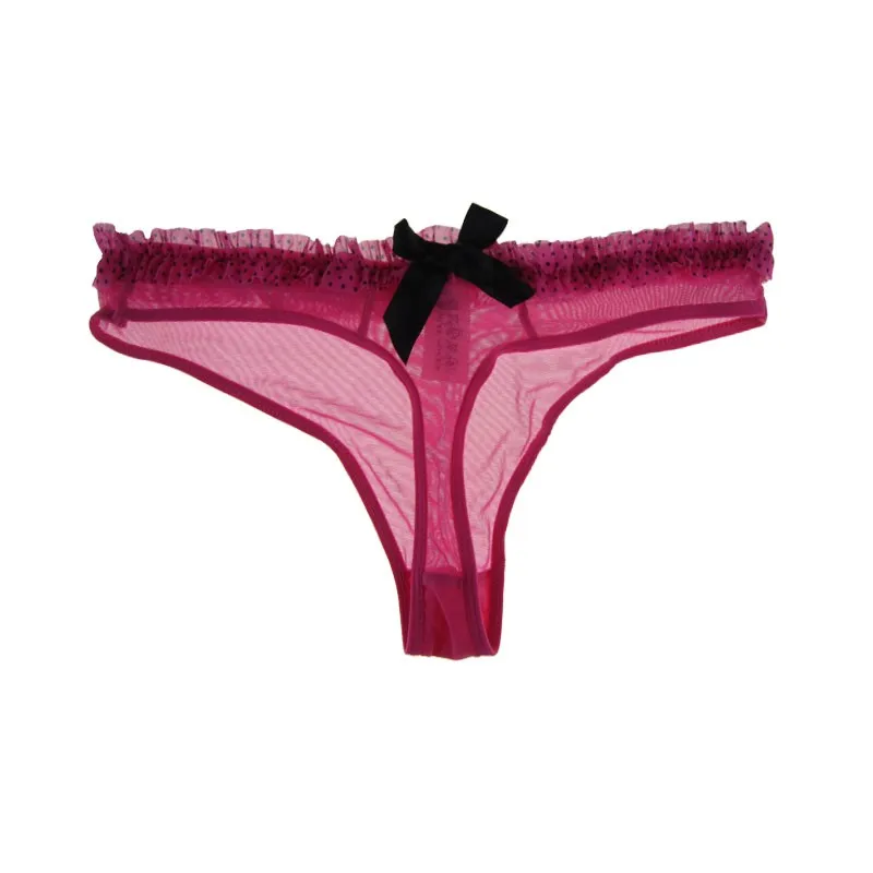 Mierside 3090 Pink/белые/черные сексуальные трусы экстремальное искушение прозрачное кружево S/M/L/XL/2XL/3XL/4XL нижнее белье для женщин J14008 - Цвет: rose