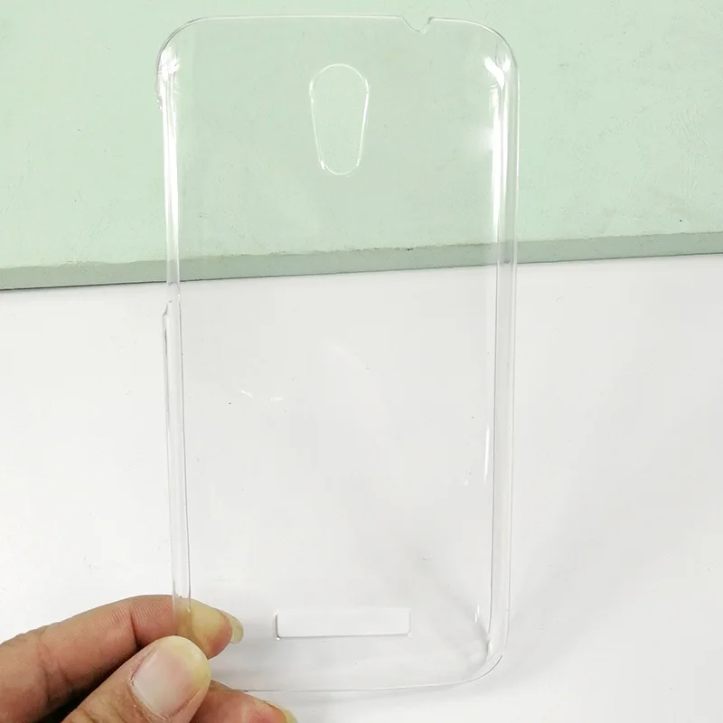 Прозрачный жесткий чехол для телефона из ПК Alcatel One Touch Pixi 3 4013 4014 4009 6045 6050 7044 8020 Y910 Pop