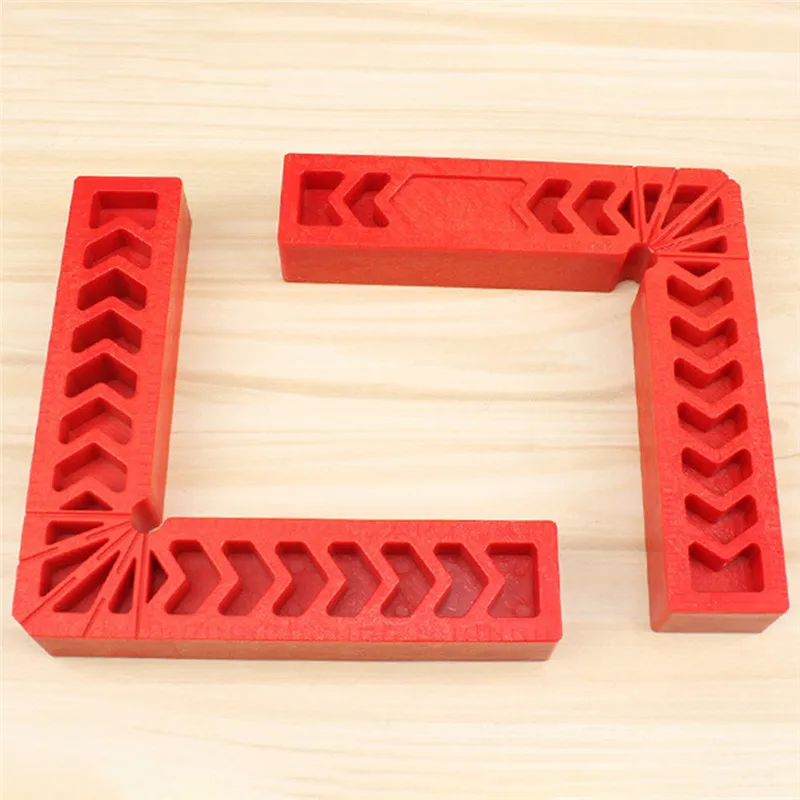 Высокопрочный угловой зажим квадратный инженерный пластиковый Столярный