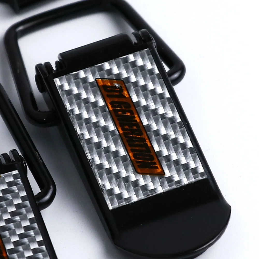 D1 Generation White Carbon Friber Security Hook Lock Clip Kit Quick Release Fastener For Racing Car | Автомобили и мотоциклы