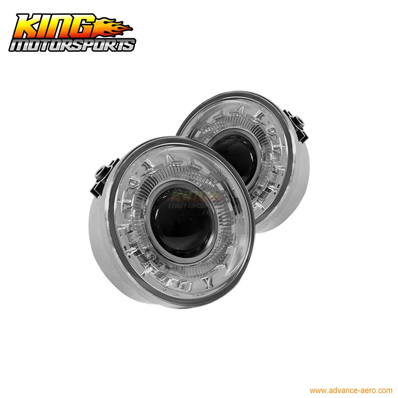 Подходит для 06 07 08 09 10 Lincoln Mark LT Ford F-150 Halo проектор Противотуманные фары прозрачные лампы США Внутренний