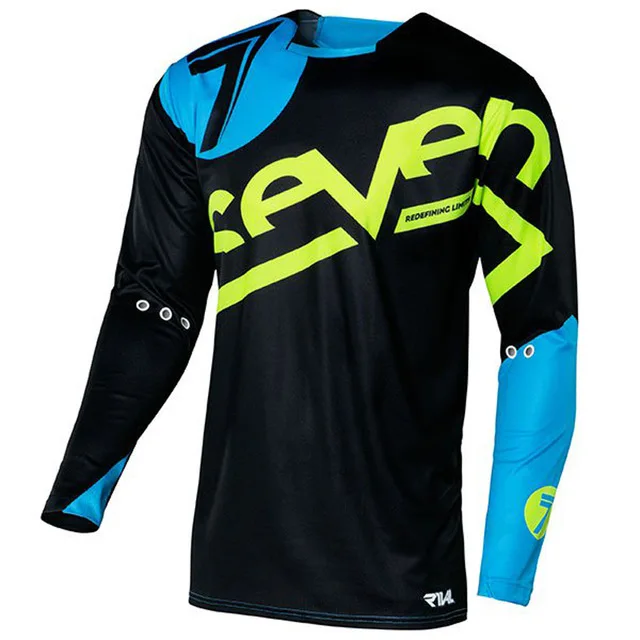 2019 новый мотоцикл Мужские Pro Seven MX DH майки для велоспорта Лето MTB горный велосипед