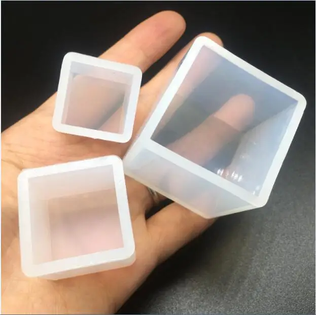 Квадратные Подвески 20 мм 25 35 силиконовая форма для ювелирных изделий подвесок из