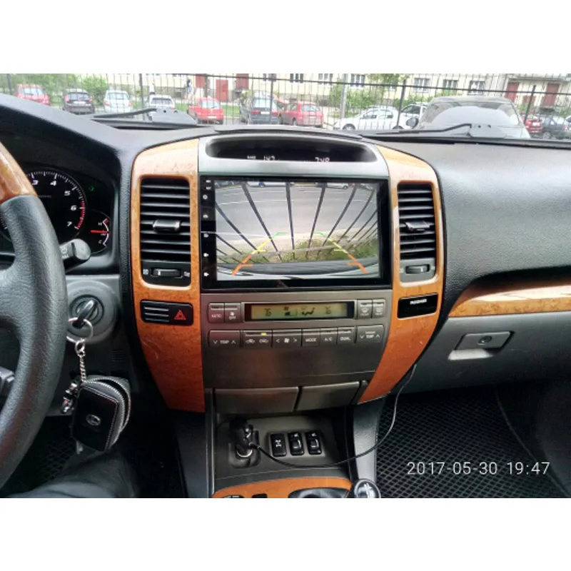 SMARTECH 2 Din стерео радио для Toyota Prado 120 Land Cruiser ips экран 8 Core Android 1 поддержка JBL и PIONEER